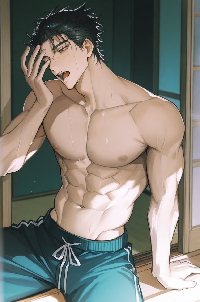 風呂上がりの灼