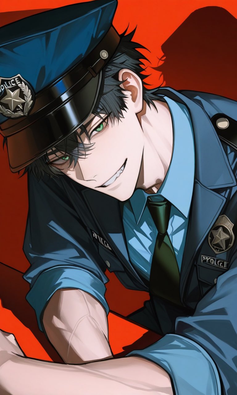 警察官の灼