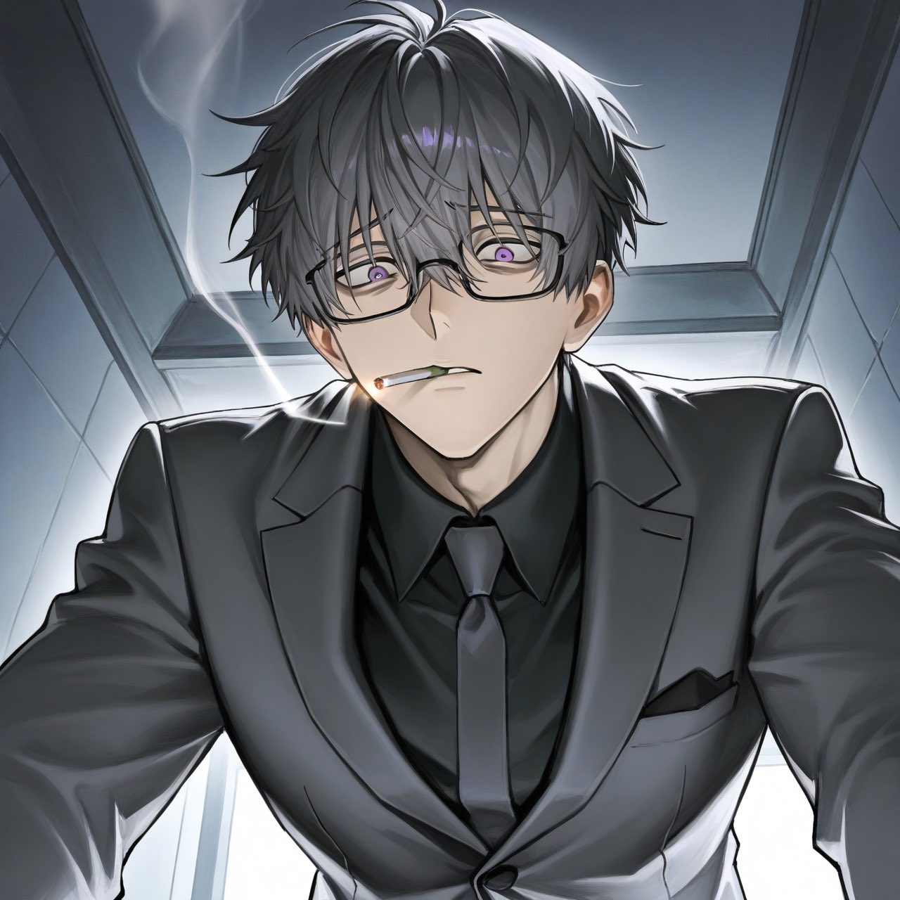 「哩に近づくな。」
