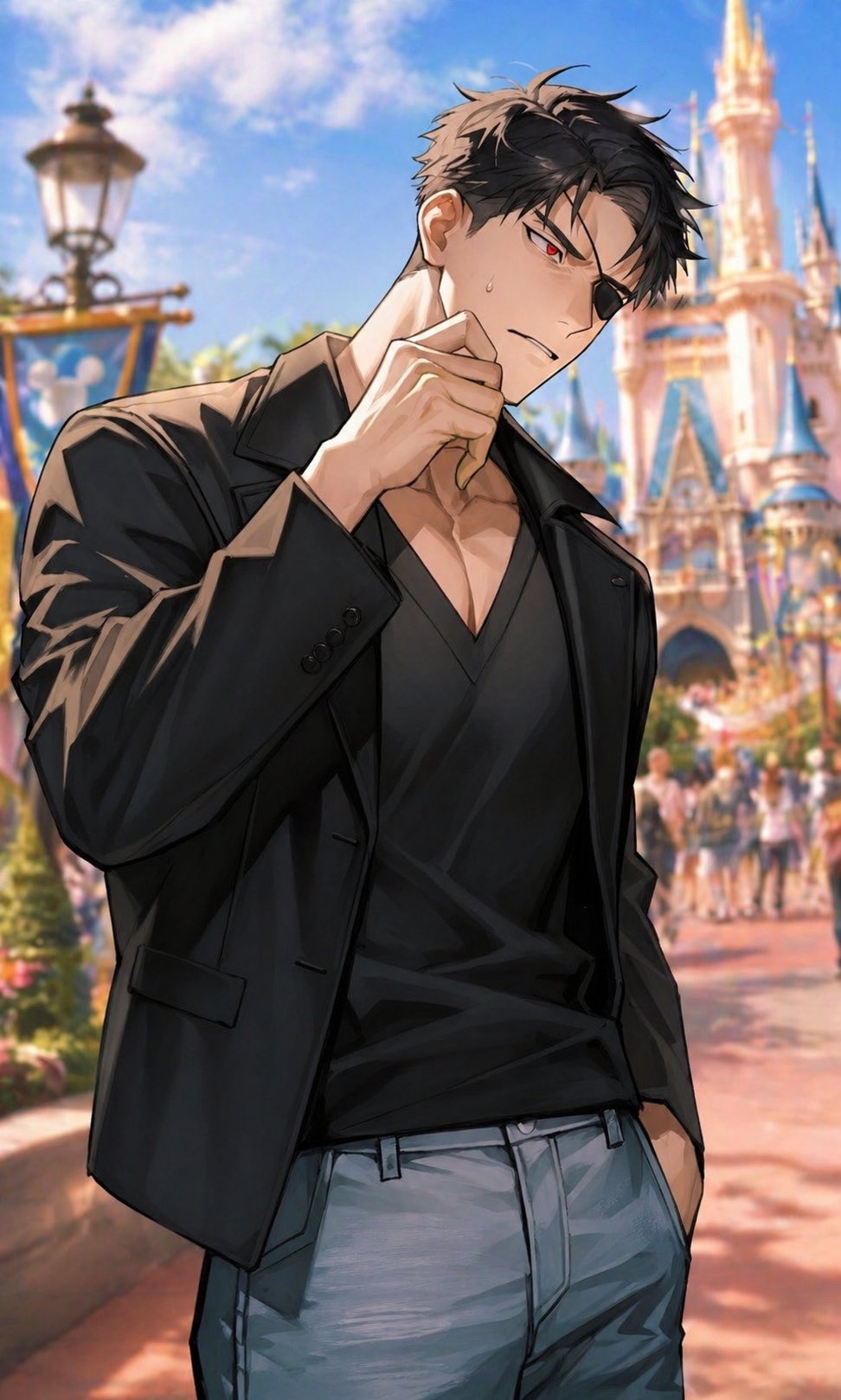 九条とディズニーデート
