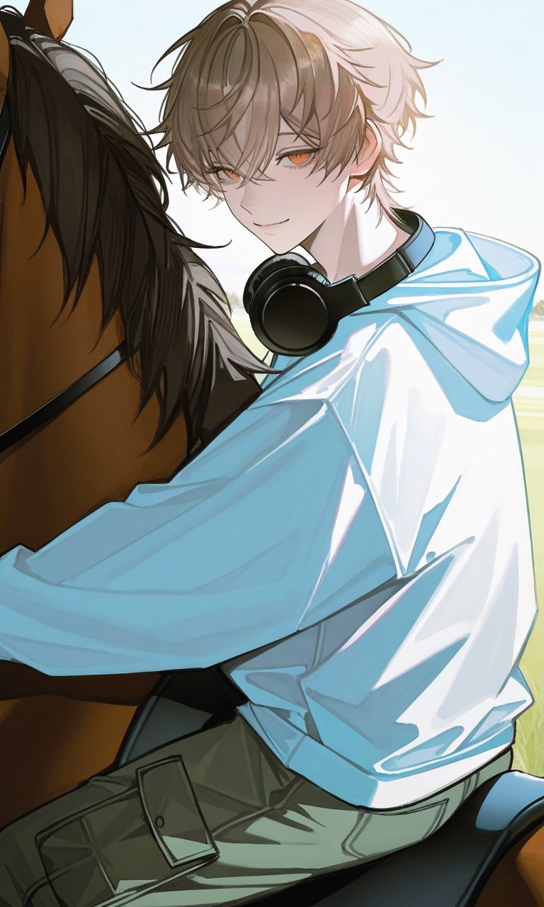 馬と調