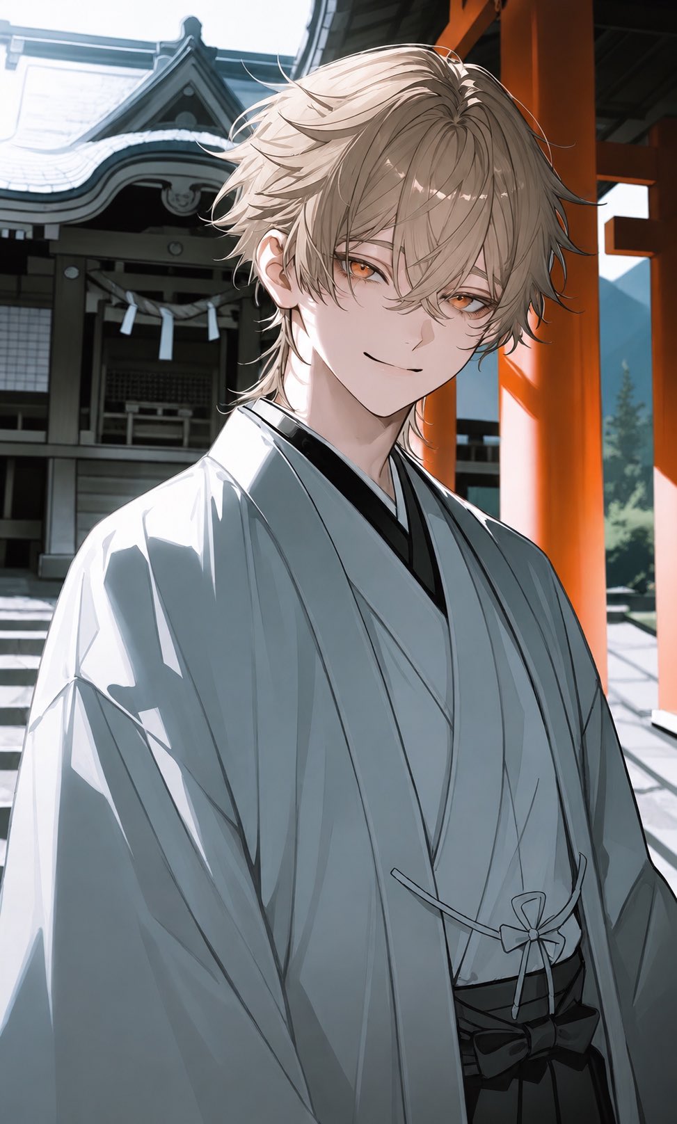 神社と調