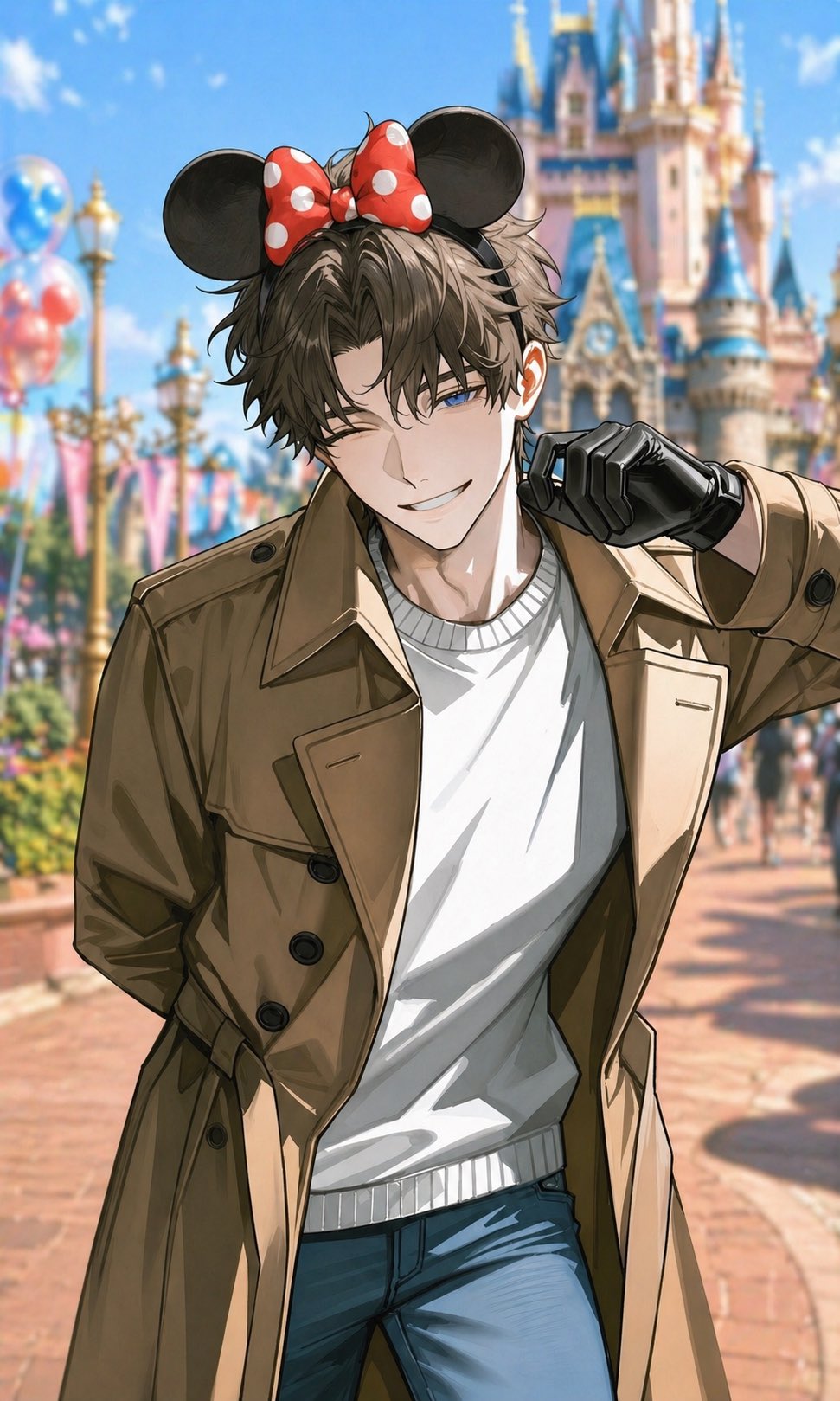 白瀬とディズニーデート